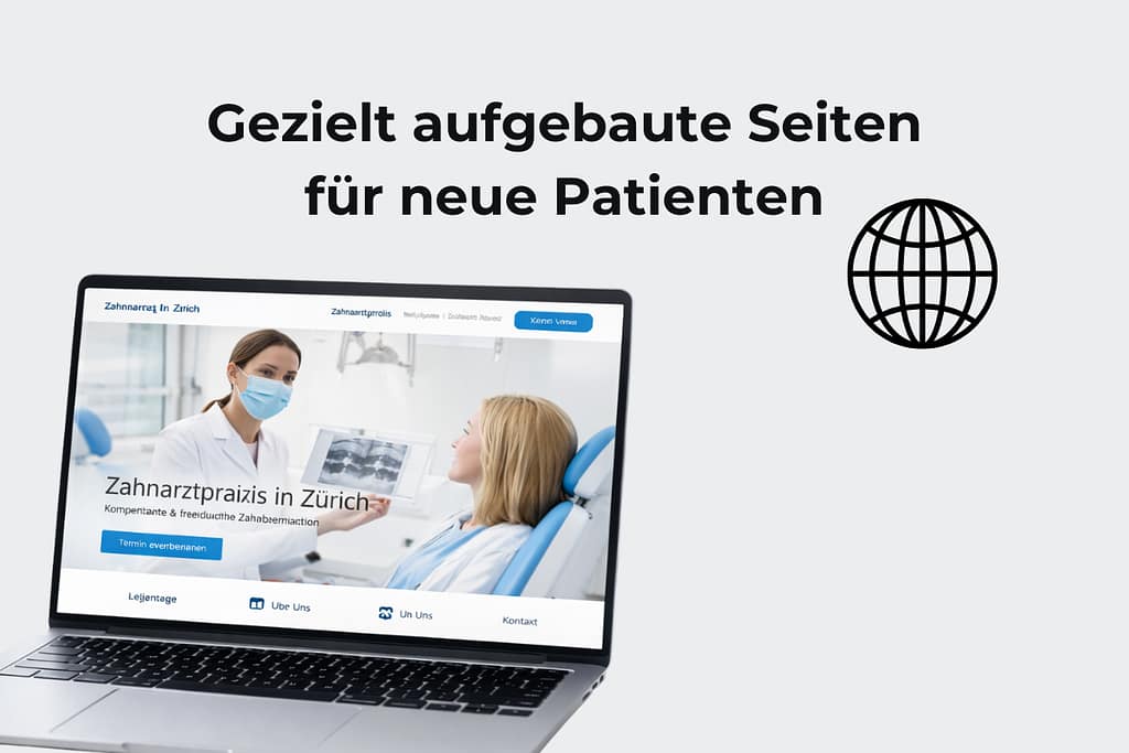 Landingpage für Zahnärzte